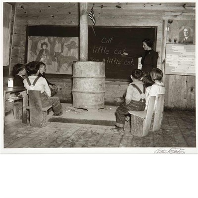 Lot 47 - ROTHSTEIN, ARTHUR Rural School, Alabama-1938,...