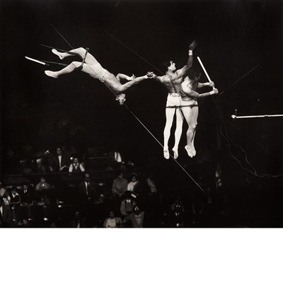 Lot 115 - ROTHSTEIN, ARTHUR Trapeze Act-1955, gelatin...