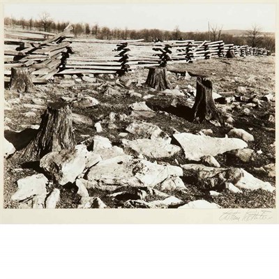 Lot 14 - ROTHSTEIN, ARTHUR [Broken-down fence in...