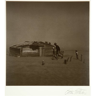 Lot 2 - ROTHSTEIN, ARTHUR Dust storm, Cimarron County,...