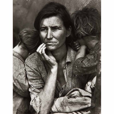 Lot 162 - LANGE, DOROTHEA Migrant mother, Nipomo,...