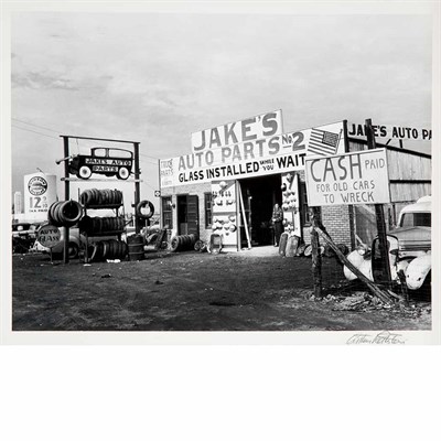 Lot 140 - ROTHSTEIN, ARTHUR Group of four small-town and...