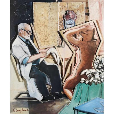 Lot 520 - Larry Rivers MATISSE OPERA Wood and cast resin...