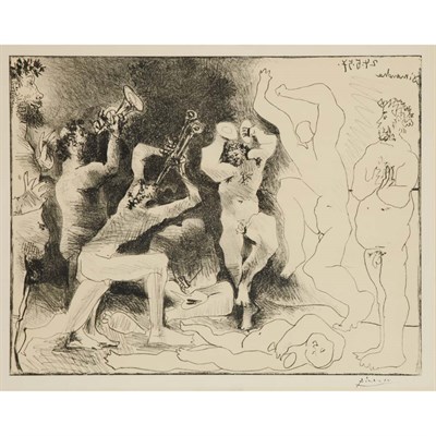 Lot 472 - Pablo Picasso LA DANSE DES FAUNES (BLOCH 830)...