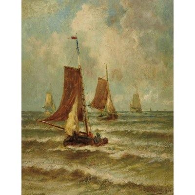Lot 6 - Hendrik Willem Mesdag Dutch, 1831-1915...