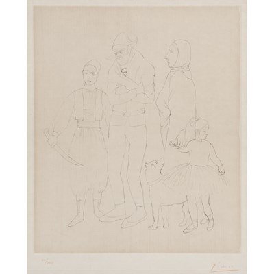Lot 499 - After Pablo Picasso LA FAMILLE DES...
