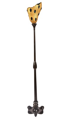 Lot 459 - André Dubreuil for Daum Patinated Metal and...