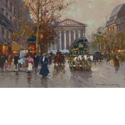 Lot 39 - Edouard Leon Cortes French, 1882-1969 Eglise...
