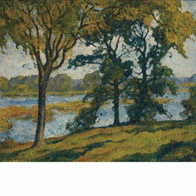 Lot 317 - Guy Carleton Wiggins American, 1883-1962...