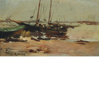 Lot 302 - Irving Ramsey Wiles American, 1861-1948...