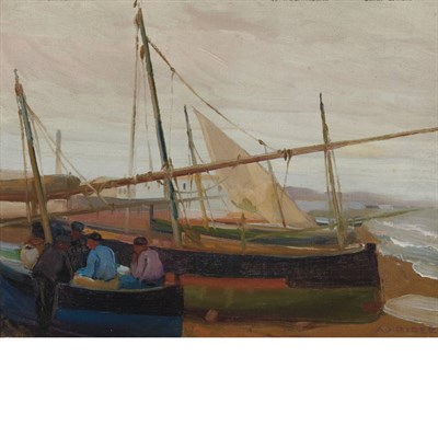 Lot 76 - Arthur Grover Rider American, 1886-1975...