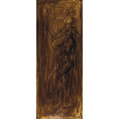 Lot 91 - Reginald Marsh American, 1898-1954 Girl...