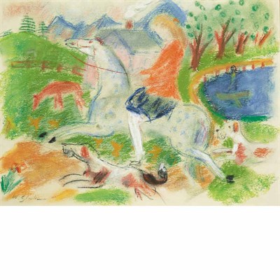 Lot 282 - William James Glackens American, 1870-1938...