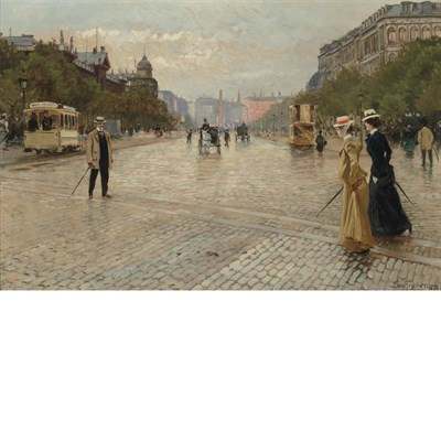 Lot 14 - Paul Gustave Fischer Danish, 1860-1934 The...
