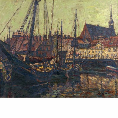 Lot 259 - Richard Hayley Lever American, 1875-1958...