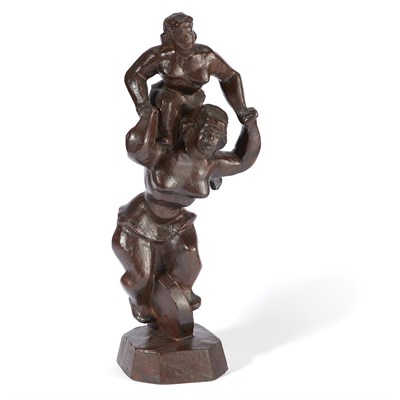 Lot 285 - Chaim Gross American, 1904-1991 Rehearsing...