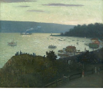 Lot 329 - Aaron Harry Gorson American, 1872-1933 Hudson...