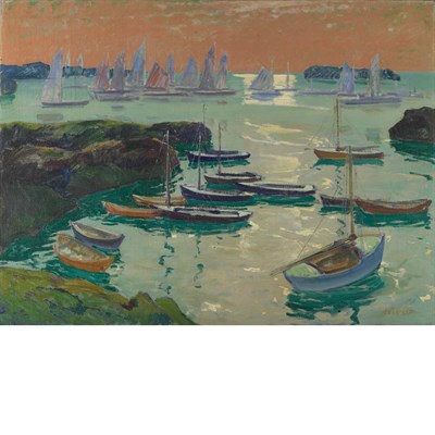 Lot 315 - Jonas Lie American/Norwegian, 1880-1940 Into...