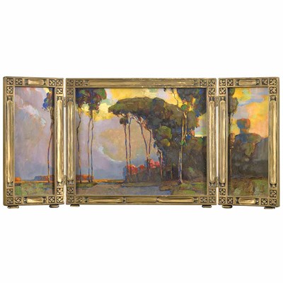Lot 341 - Karl Schmidt American, 1890-1962 A Dramatic...
