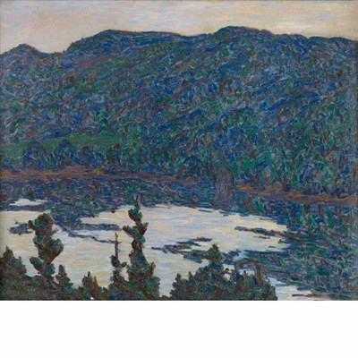 Lot 313 - Allen Tucker American, 1866-1939 Mt. Desert...