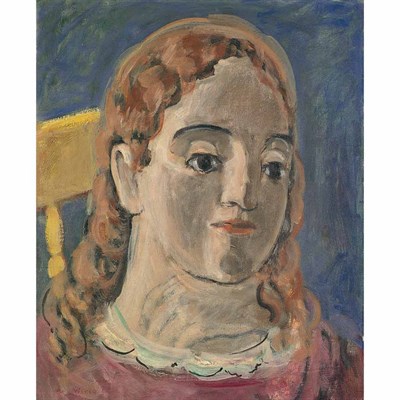 Lot 284 - Max Weber American, 1881-1961 Head of a Woman...