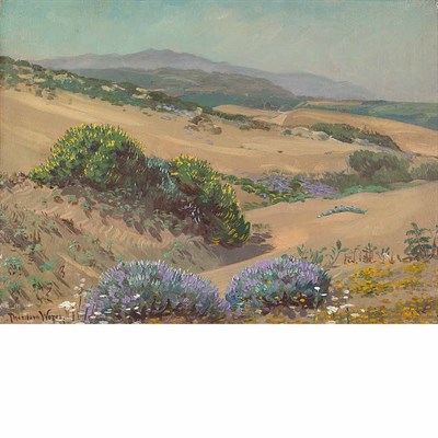 Lot 340 - Theodore Wores American, 1859-1939 Looking...