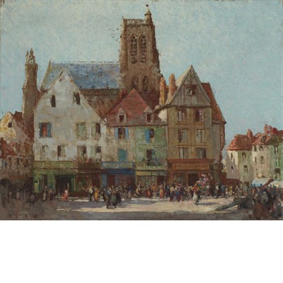Lot 5 - William Lee Hankey British, 1869-1952 Town...