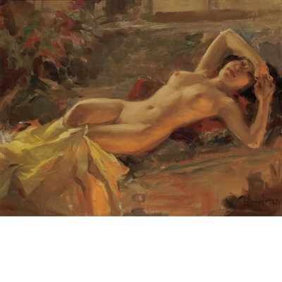 Lot 45 - Fernando Cueto Amorsolo Filipino, 1892-1972...