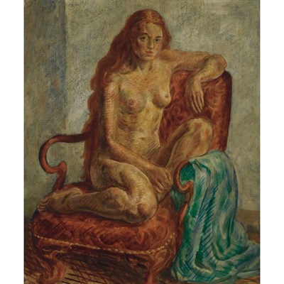 Lot 277 - John French Sloan American, 1871-1951 Nude,...