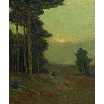 Lot 245 - Charles Warren Eaton American, 1857-1937 Edge...