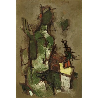 Lot 164 - Maqbool Fida Husain Indian, 1915-2011 Untitled...