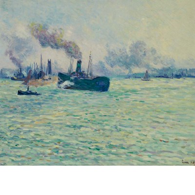 Lot 34 - Maximilien Luce French, 1858-1941 Rotterdam,...