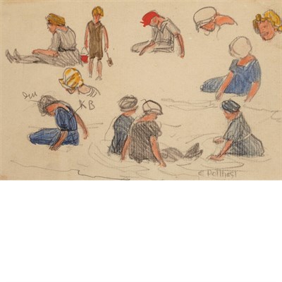 Lot 299 - Edward Henry Potthast American, 1857-1927...