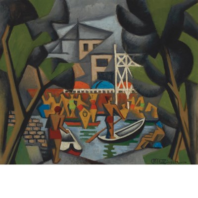 Lot 80 - Jean Metzinger French, 1883-1956 Bathers...