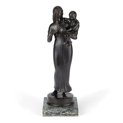 Lot 286 - Paul Manship American, 1885-1966 Mother and...