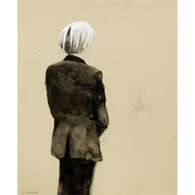 Lot 366 - Jamie Wyeth American, b. 1946 Andy Warhol,...