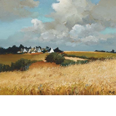 Lot 72 - Marcel Dyf French, 1899-1985 Champ de Ble...