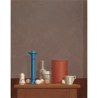 Lot 232 - William Bailey American, b. 1930 Untitled,...
