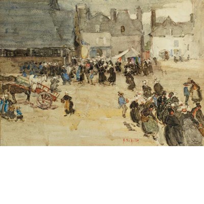 Lot 297 - Alice Schille American, 1869-1955 A Gray...