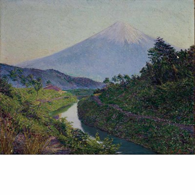 Lot 268 - Lilla Cabot Perry American, 1848-1933 Fuji...