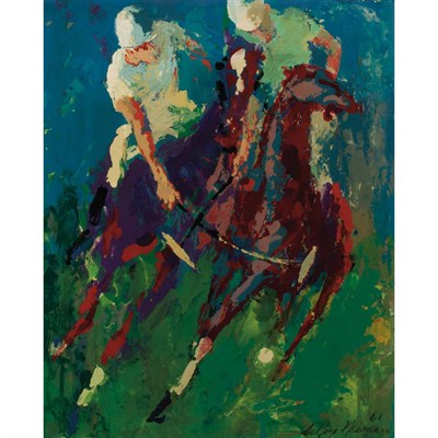 Lot 207 - LeRoy Neiman American, 1921-2012 The Chukker,...