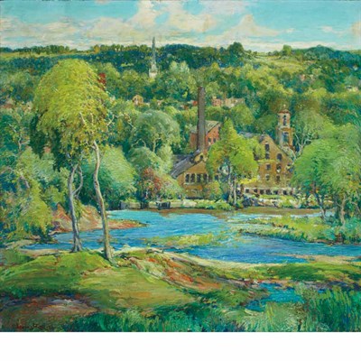 Lot 336 - Charles Reiffel American, 1862-1942 The Old...