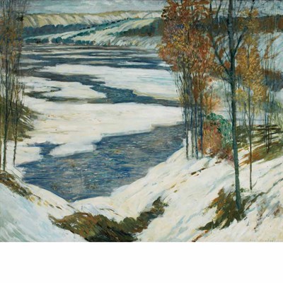 Lot 328 - John R. Grabach American, 1886-1981 Deerfield...