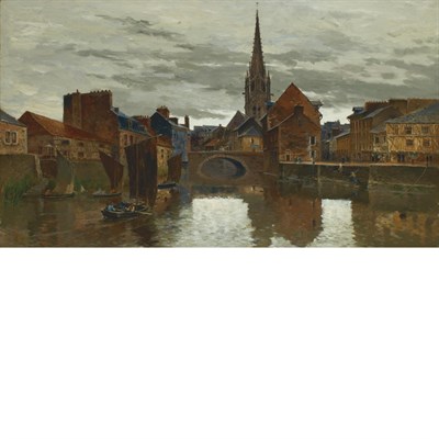 Lot 256 - Frank Myers Boggs American, 1855-1926 Honfleur...