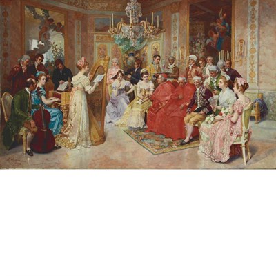 Lot 8 - Luis Alvarez Catala Spanish, 1836-1901...