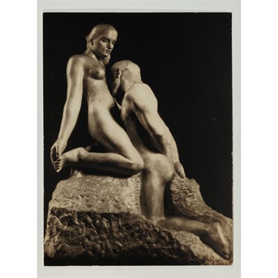 Lot 567 - RUDOMINE, ALBERT Group of two images, both...