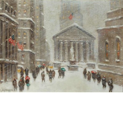 Lot 353 - Guy Carleton Wiggins American, 1883-1962 Broad...