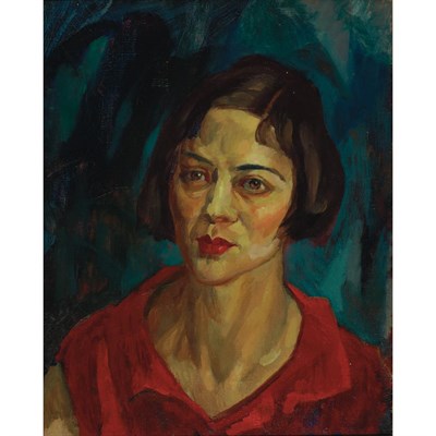 Lot 275 - John French Sloan American, 1871-1951 Brunette...