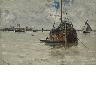 Lot 257 - Frank Myers Boggs American, 1855-1926 A Grey...
