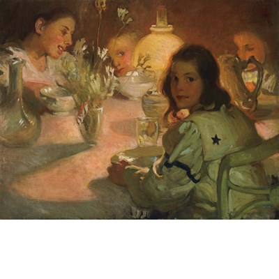 Lot 270 - Jean MacLane American, 1878-1964 Tea Time...